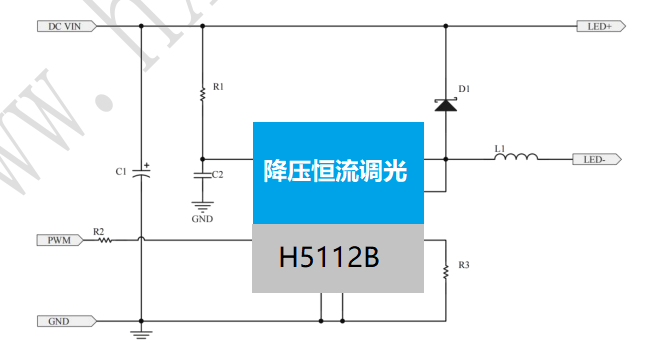 �ݺ� H5112B ϴ����24V36V48V60V72V100V1.2ALED��������оƬIC PWM�o�l�W�{(di��o)��