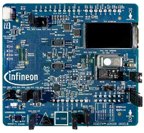 Ӣ�w���Ƴ�����Arduino��XENSIV�������Uչ�壬 ���dӢ�w���Sensirion�����ܼҾӑ��Â�����