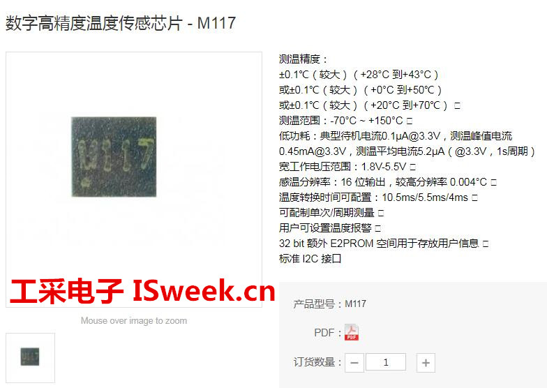 �y�ؾ��ȡ�0.5��Ĕ���ģ�M�����̖�ضȂ���оƬ-M117