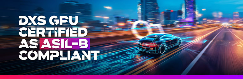 Imagination DXS GPU �ѫ@��ASIL-B�ٷ��J�C