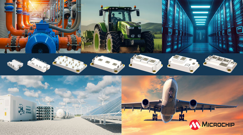 Microchip�Ƴ��V����IGBT 7 ���������M�ϣ�����ɳ��m�lչ��늄ӳ��к͔������đ��ö������OӋ