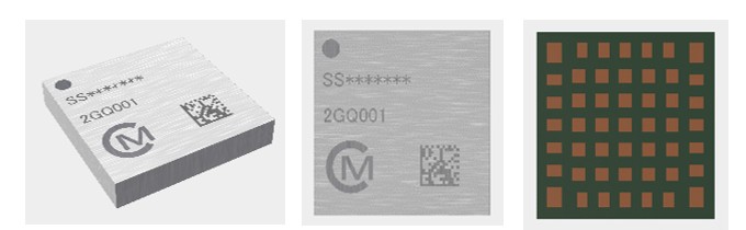 �����_�l��С�ߴ硢���͹��ĵ�Type 2GQ GNSSģ�K