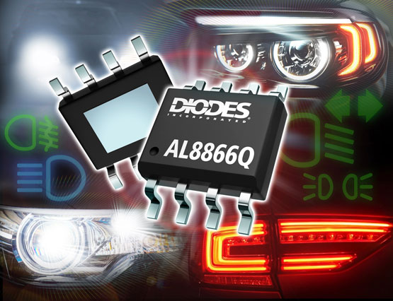 Diodes ��˾�Ƴ�85V��������܇�˜ʵ�LED ������֧�ֶ�N�ؓ�͹��ψ�湦��