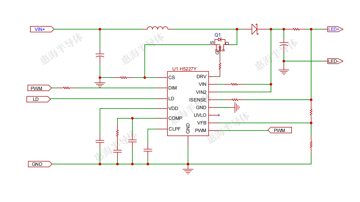 H5227Y ��������оƬ 24V36V48V�D54V-60V 10A������o�l�W�f��֮һ�{��zӰ������