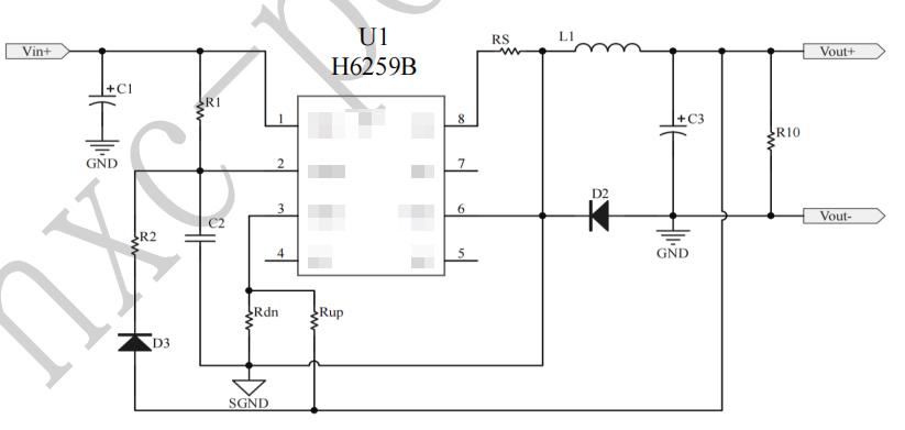 12V 24V 48V 60V �D3.3V 5V 9V �x��/ģ�K��늽����㉺��оƬH6259B