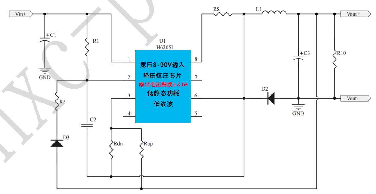 150V120V100V�͉����aDCDC�����㉺����܇�{�����ԴоƬ��IC����H6205L