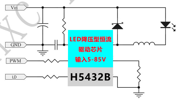 �{(di��o)����x��65536���߾��ȡ�3.5%LED�����ͺ���������H5432BоƬ5-85V