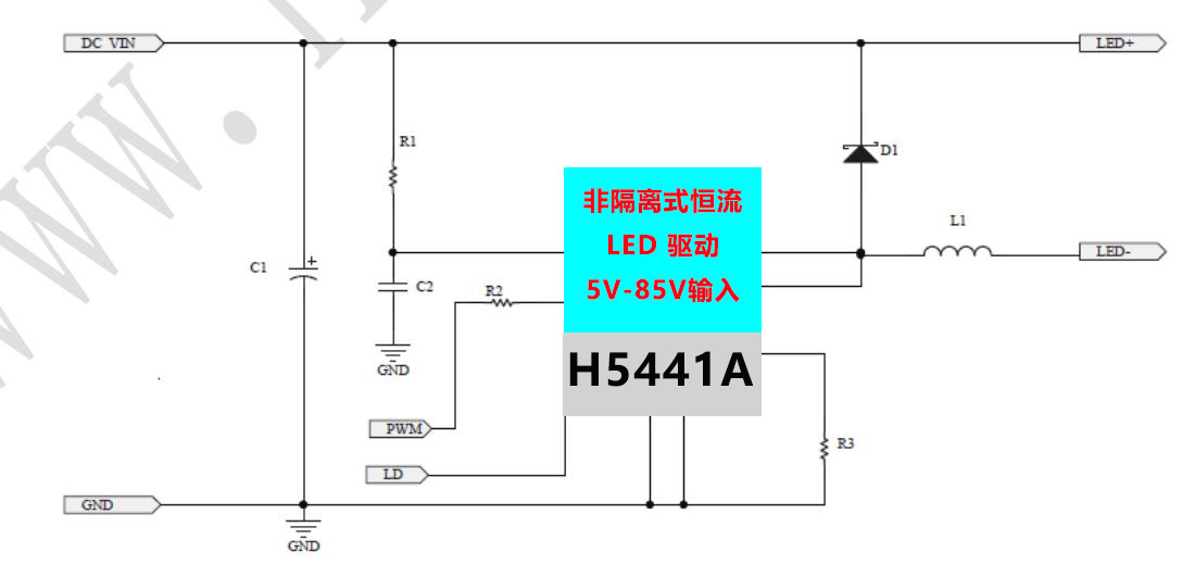 �������Ͳ����оƬH5441A��Q����֧��12V24V36V48V60V�D(zhu��n)9V12V
