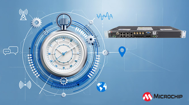 Microchip�Ƴ��߾��ȕr�g��ݔ��Q����TimeProvider 4500 v3���r�