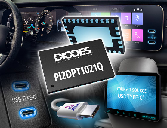 Diodes ��˾��܇Ҏ(gu��)��(j��)�ض��r(sh��)���ɝM����܇���� USB �� DisplayPort �B�ӵć�(y��n)��Ҫ��