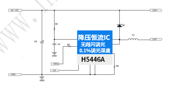 60V����оƬ ݔ�����{2A���H5446A ֧��48V36V30V24V����12V9V6V�����{��IC���� PWM+ģ�M�{��
