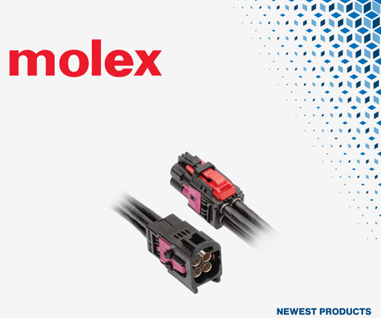 Molex�����M��܇ϵ�y�ṩ�������B�ӵĸ���FAKRA-Mini (HFM) ���Bϵ�y���Q���_��