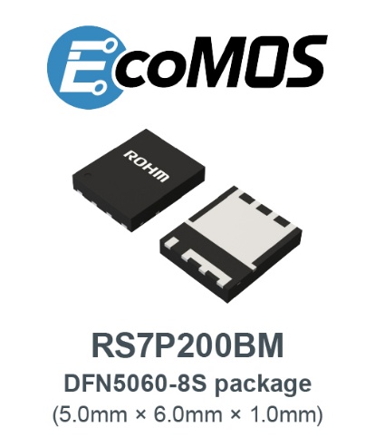 ROHM�Ƴ��m����AI�������Č�SOA����5 mm��6 mmС�ߴ�MOSFET