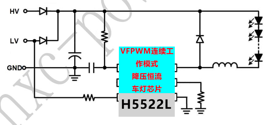 ��������܇��оƬH5522L �ݺ� 12V 24V 48V 60V 72V����9V�ߵ���