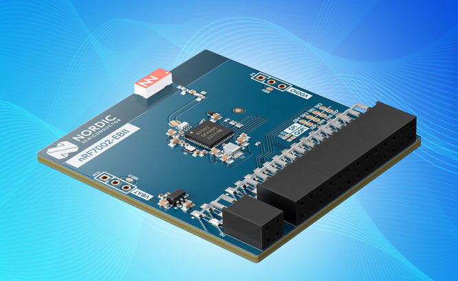 Nordic Semiconductor�Ƴ�֧��Wi-Fi 6��nRF7002 EBII�_�l(f��)�壬�UչnRF54Lϵ�е��_�l(f��)�x�