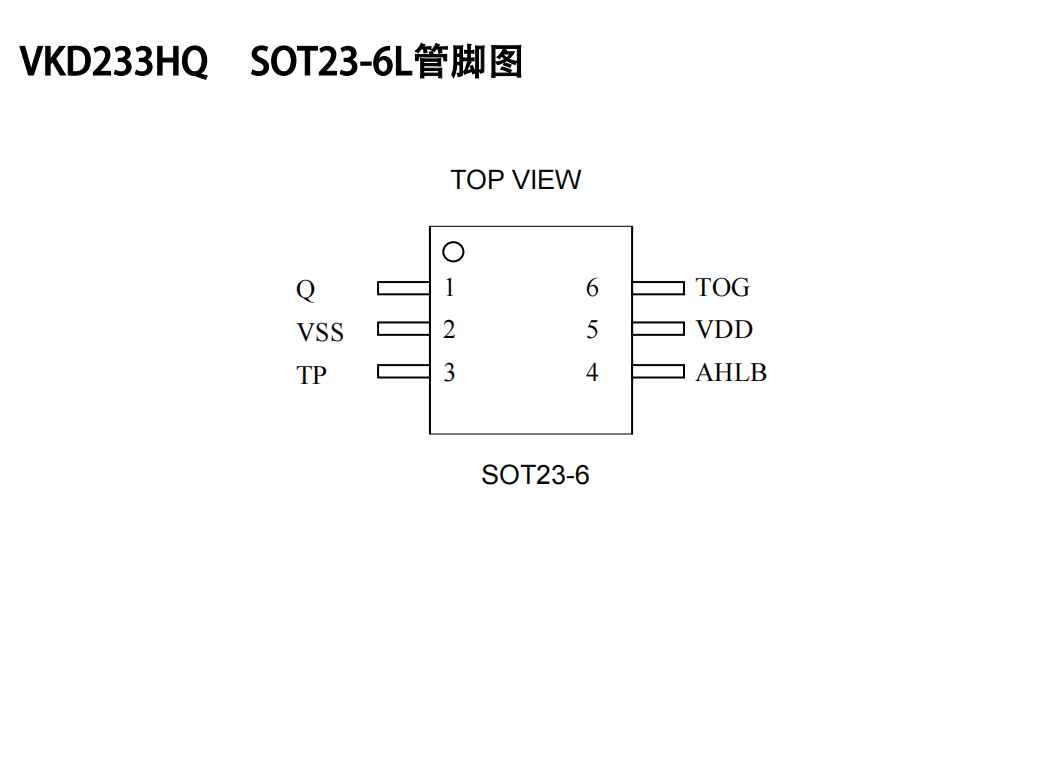 �͹��ĵ����1���I1ͨ���|���z�yоƬ�|�ظБ�ICԭ�SVKD223HQ SOT23-6