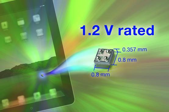 Vishay�Ƴ�0.8mm x 0.8mmоƬ��(j��)���b��N�ϵ���P�ϵ�����MOSFET