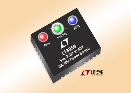 �ɮa(ch��n)����/ؓ��(w��n)��늉����ܽ��ܵ� VIN �� 5A DC/DC �D(zhu��n)�Q��LT3959 ���������أ�