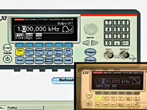 3390��50MHz���Ⲩ��/���ܰl���� - lxi�ӿ�ҕ�l