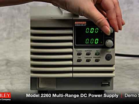 2260A�Դ�ĺ㶨늉��c������ƵĻ�����������ҕ�l