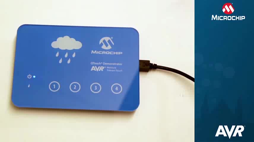 AVR® Insights �� ��14�� �� QTouch®��ˮ��ʾҕ�l