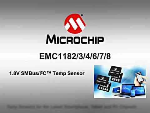 Microchip EMC118xϵ�МضȂ�����ҕ�l