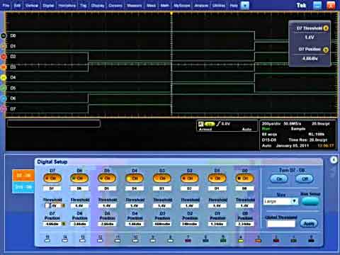 ����ʹ��MSO/DPO5000ϵ��ʾ�����M�в��п����|�l�ͽ�aҕ�l