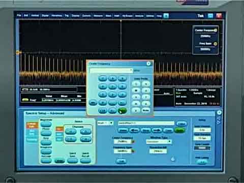 ����MSO/DPO5000ϵ��ʾ�����M(j��n)��FFT�l�V����ҕ�l