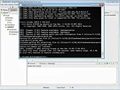 Vivado�̳̣����ʹ�� Vivado HLS Tcl �ӿ�ҕ�l