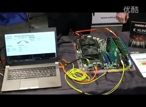Xilinx@OFC16��Netcope ��˾ 100Gbps ��������ʾҕ�l